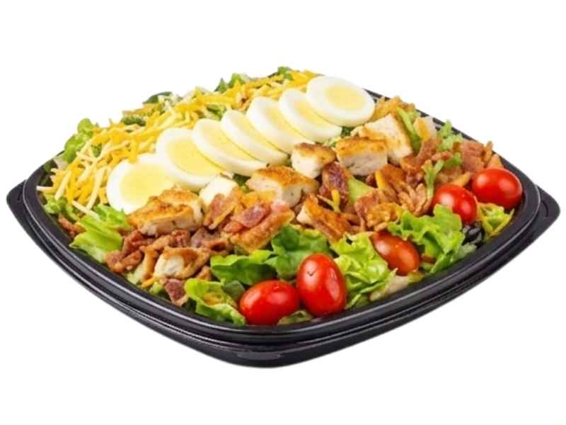 Whataburger Cobb Salad price $9.79 with 540 calories grilled chicken bacon eggs cheese avocado and mixed greens