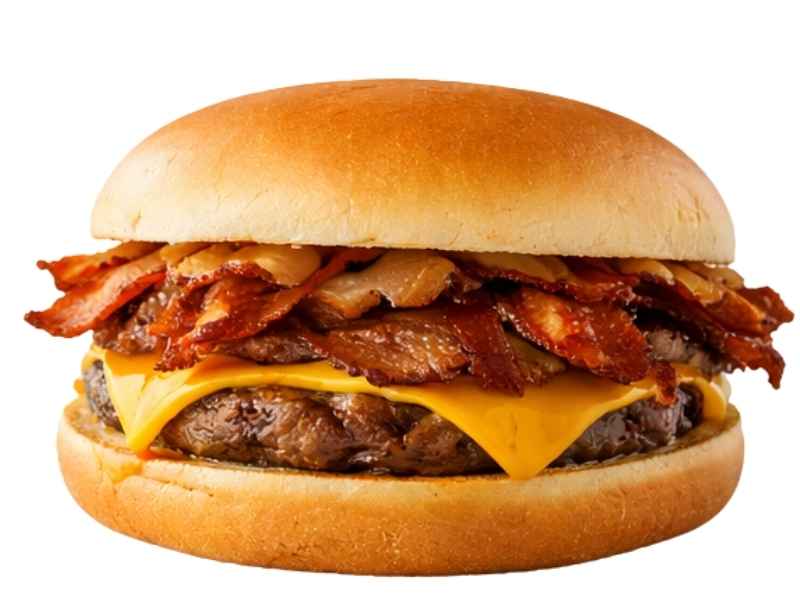 Sweet and Spicy Bacon Burger